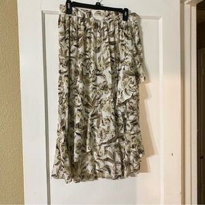 J.Jill asymmetrical skirt size M p